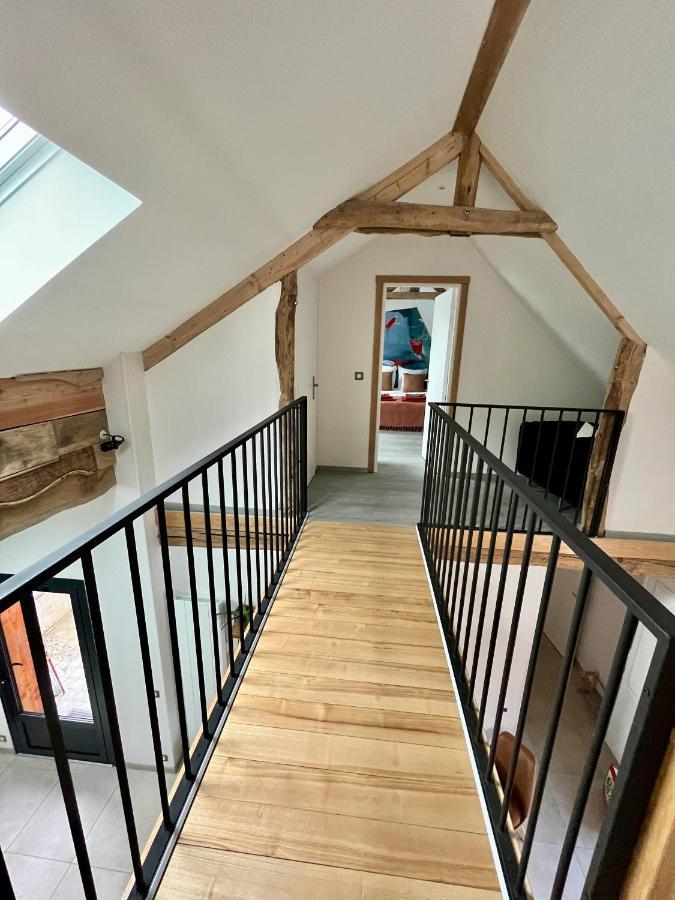 Bed and Breakfast Les Bobos A La Ferme La Madelaine-sous-Montreuil Экстерьер фото