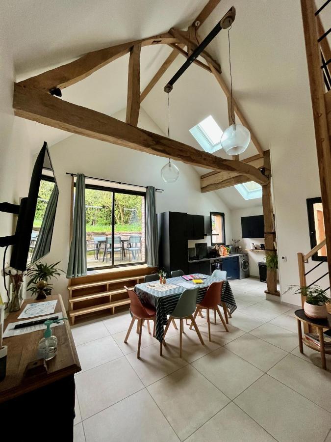Bed and Breakfast Les Bobos A La Ferme La Madelaine-sous-Montreuil Экстерьер фото