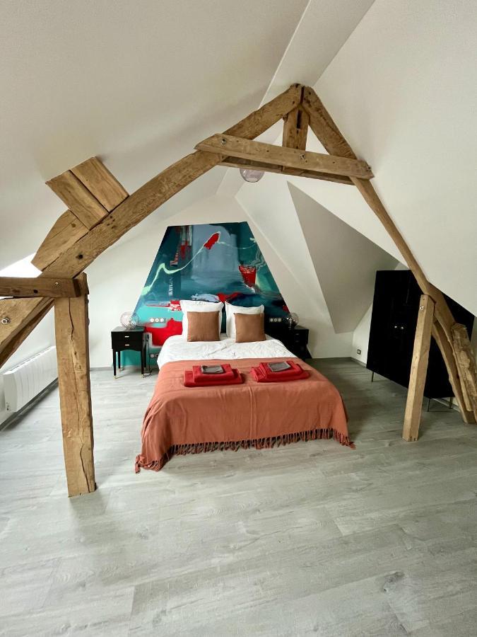 Bed and Breakfast Les Bobos A La Ferme La Madelaine-sous-Montreuil Экстерьер фото